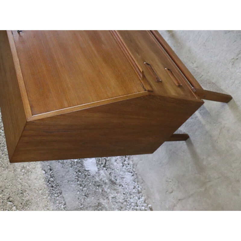 Scandinavian secretary by Arne Wahl Iversen for Vinde Møbelfabrik 1960