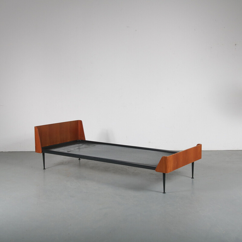 "Euroika" bed designed by Friso Kramer for Auping Netherlands 1960