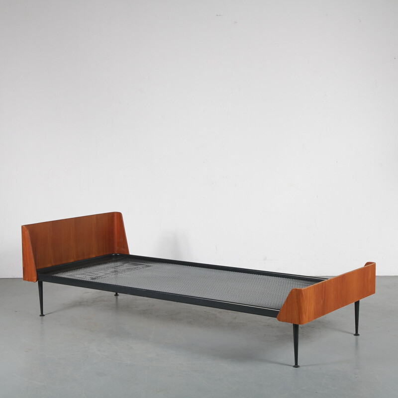 "Euroika" bed designed by Friso Kramer for Auping Netherlands 1960