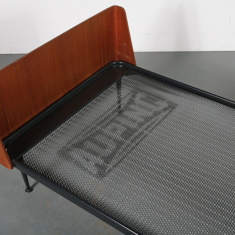 "Euroika" bed designed by Friso Kramer for Auping Netherlands 1960