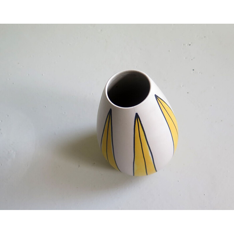 Vintage ceramic vase, Sheurich 1980s