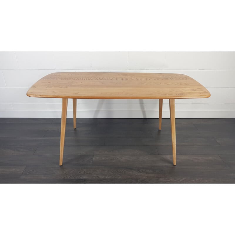 Mid Century Plank Dining Table by Lucian Ercolani for Ercol, 1960s