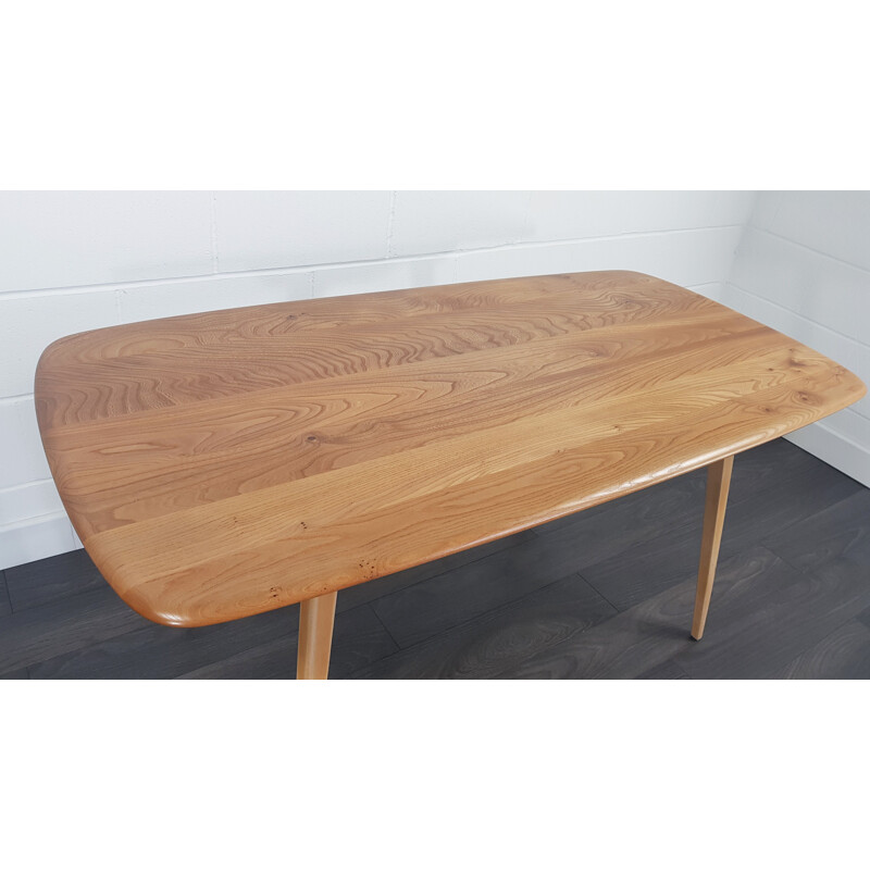 Mid Century Plank Dining Table by Lucian Ercolani for Ercol, 1960s