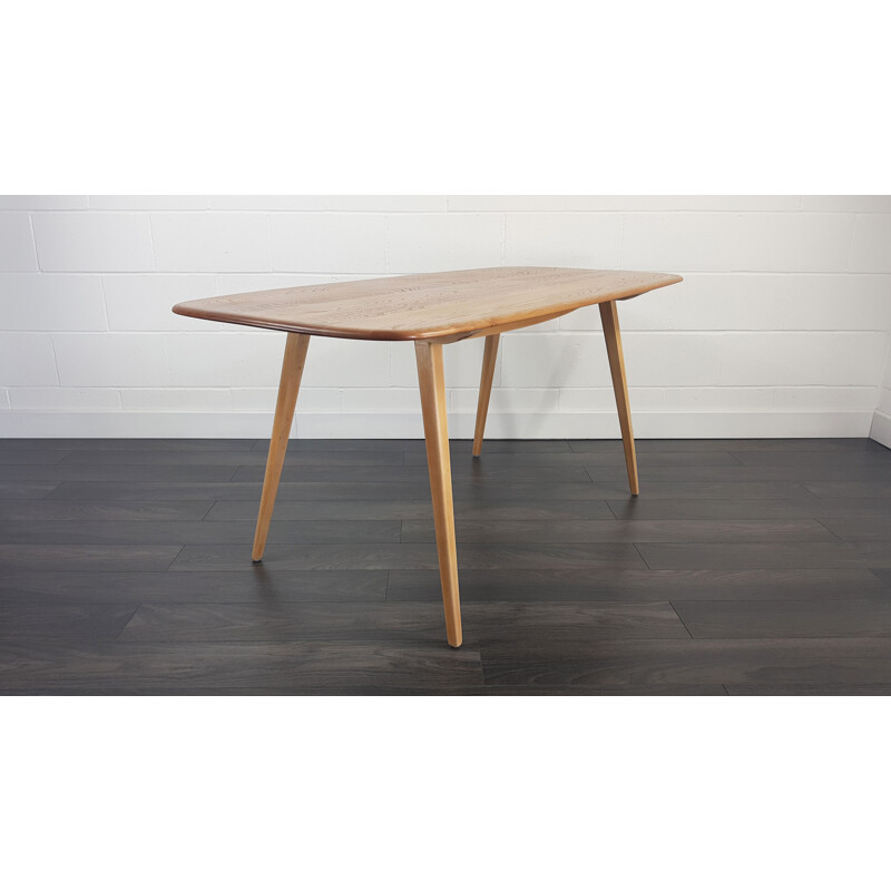 Mid Century Plank Dining Table by Lucian Ercolani for Ercol, 1960s