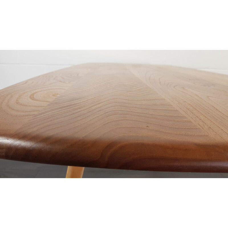 Mid Century Plank Dining Table by Lucian Ercolani for Ercol, 1960s