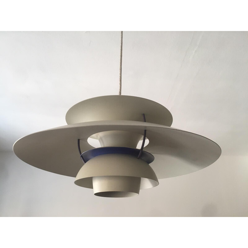 Vintage pendant light PH5 by Poul Henningsen for Louis Poulsen