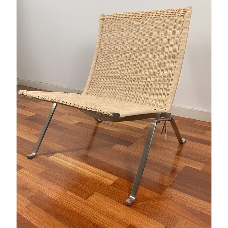 Fauteuil PK22 vintage par Poul Kjærholm pour Fritz Hansen