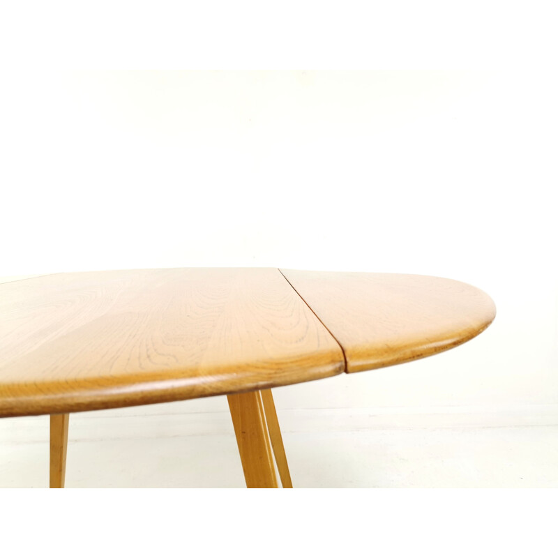 Vintage Dining Table by Ercol in Blonde Solid Beech & Elm 