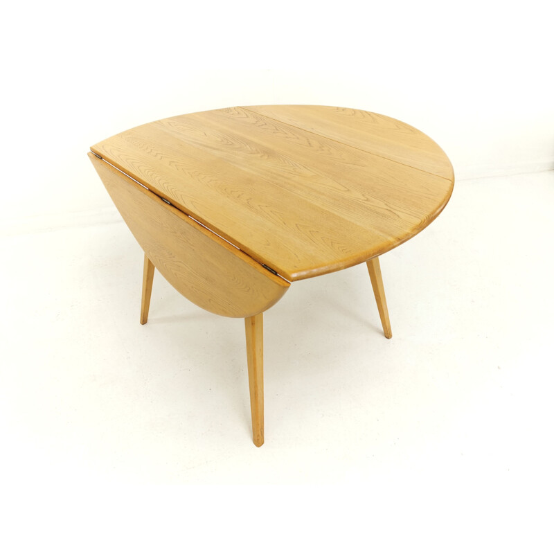 Vintage Dining Table by Ercol in Blonde Solid Beech & Elm 