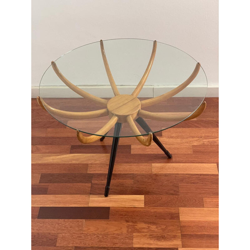 Vintage "Spider" side Table by Carlo di Carli