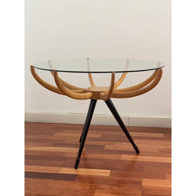 Vintage "Spider" side Table by Carlo di Carli