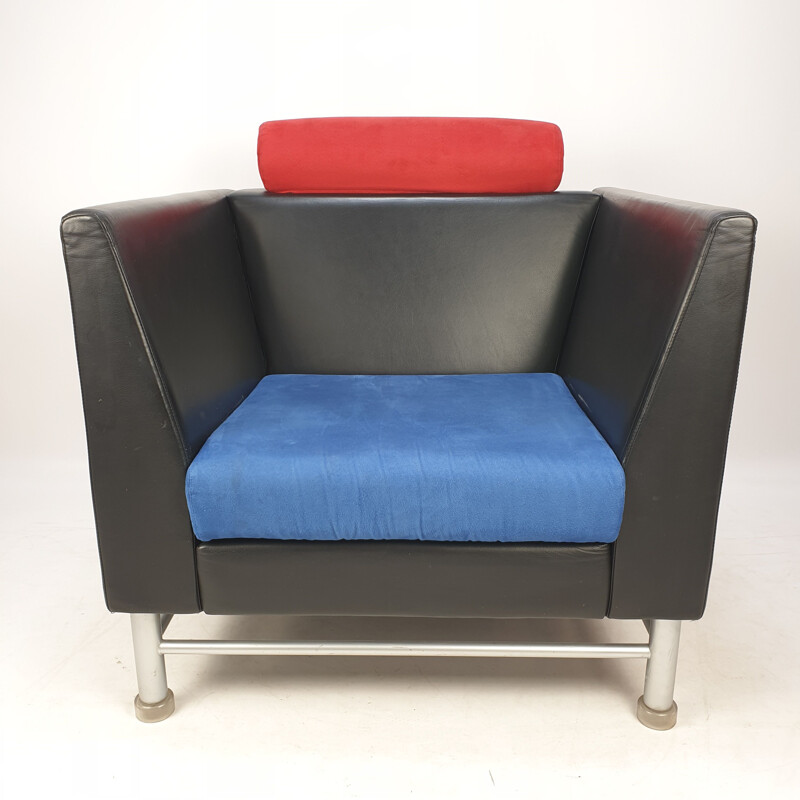 Fauteuil lounge "East Side" par Ettore Sottsass pour Knoll International, 1983