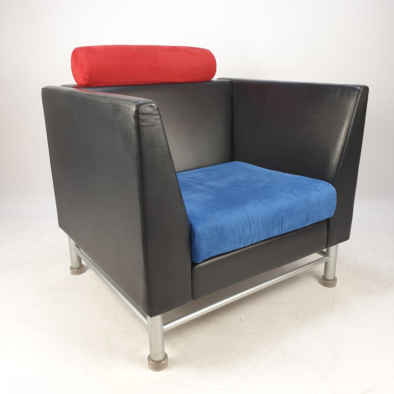 Vintage East Side Lounge Chair by Ettore Sottsass for Knoll International, 1983