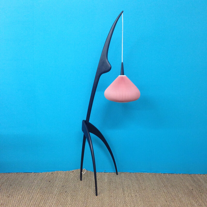 Lamp "Praying Mantis", Jean RISPAL - 1950s 