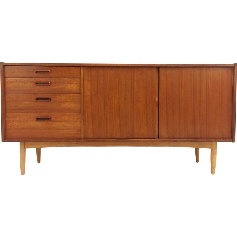 Vintage British Butilux sideboard in teak Danish design from the 1960s