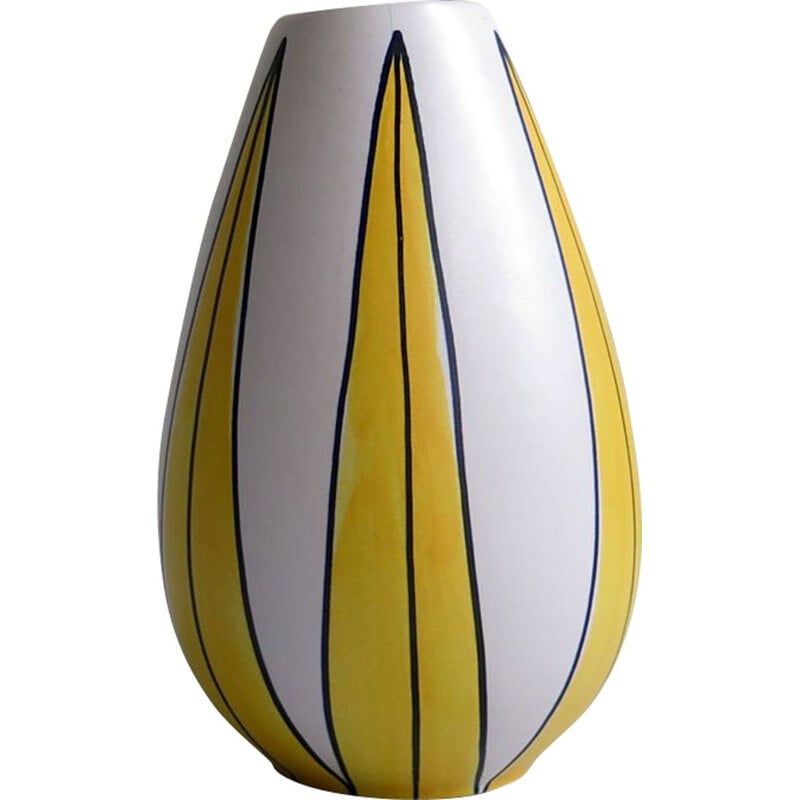 Vintage ceramic vase, Sheurich 1980s