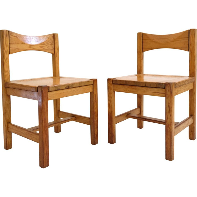 Pair of vintage Hongito chairs by Ilmari Tapiovaara, 1960-70s