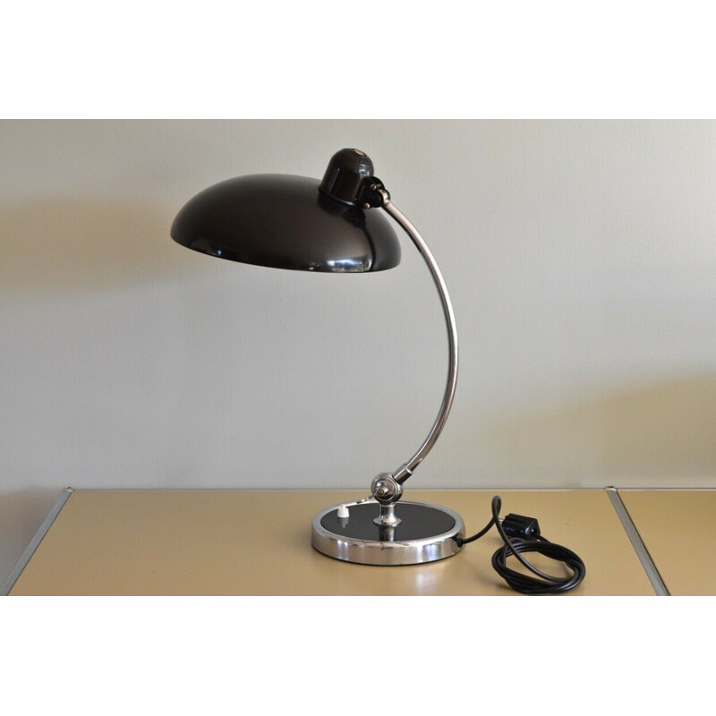 Lampe de table Vintage Christian Dell 6631 du Kaiser Idell Bauhaus, Allemagne