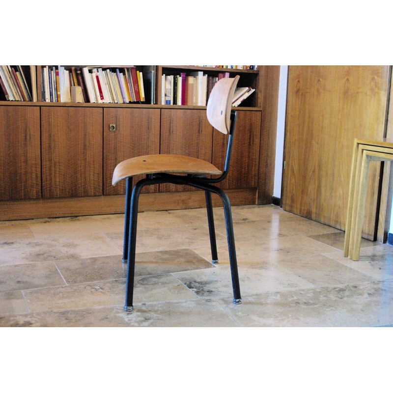 Chaise d'appoint vintage SE68 par Egon Eiermann 1960