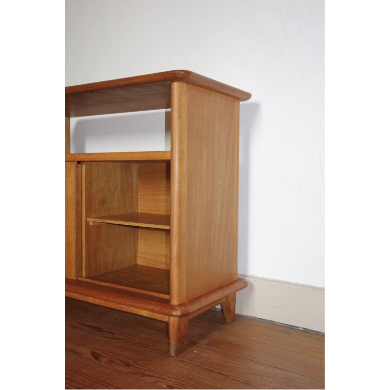 Vintage Oak cabinet by manufrance, 1950