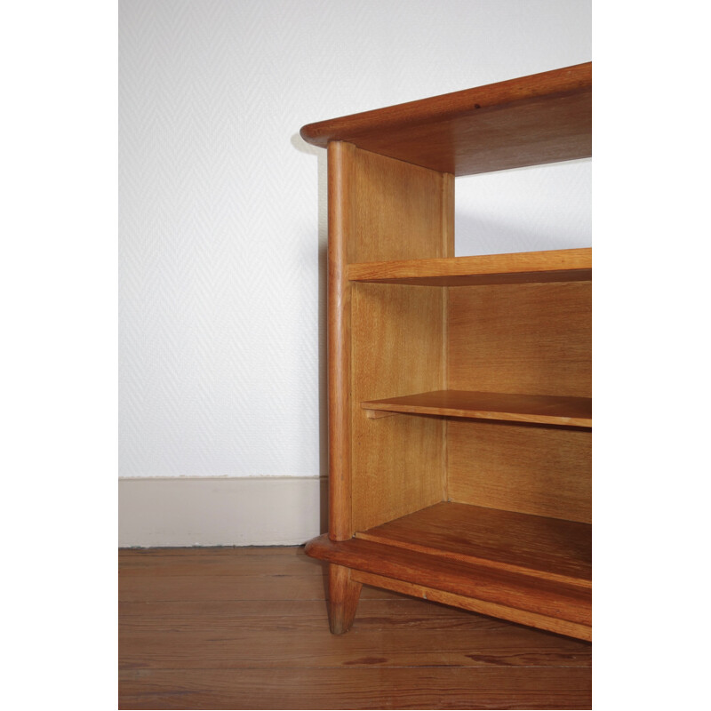 Vintage Oak cabinet by manufrance, 1950