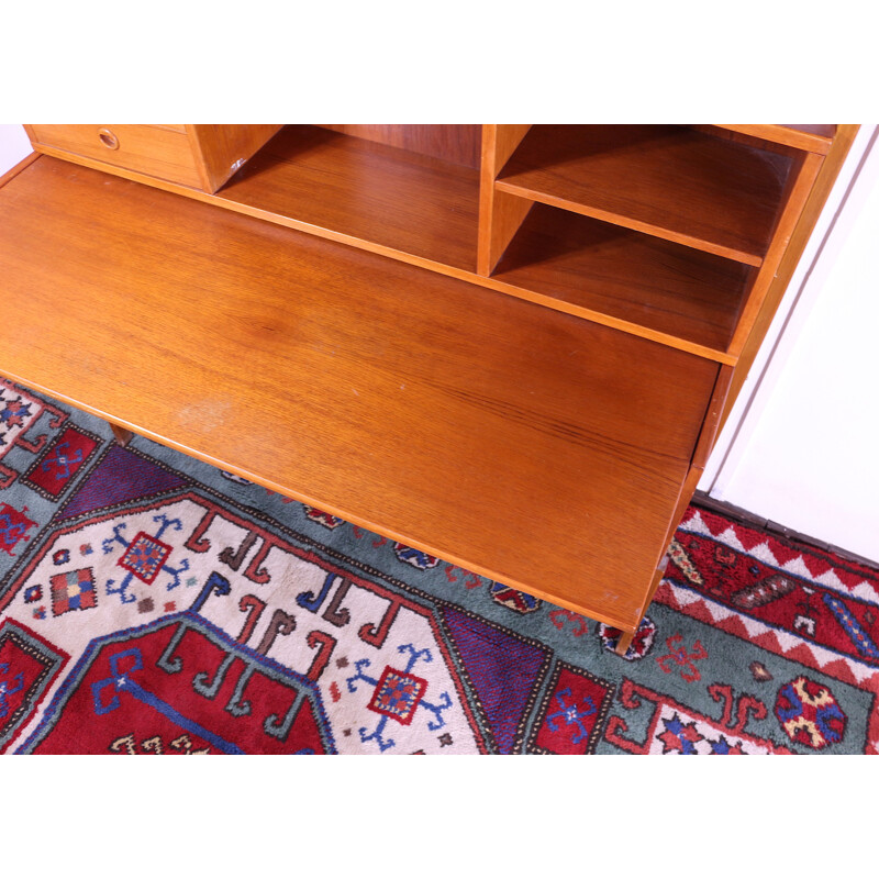 Vintage Teak Bookshelf, 1960 Sweden