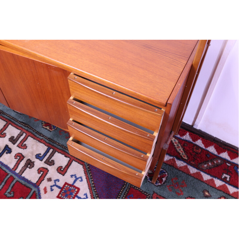 Vintage Teak Bookshelf, 1960 Sweden