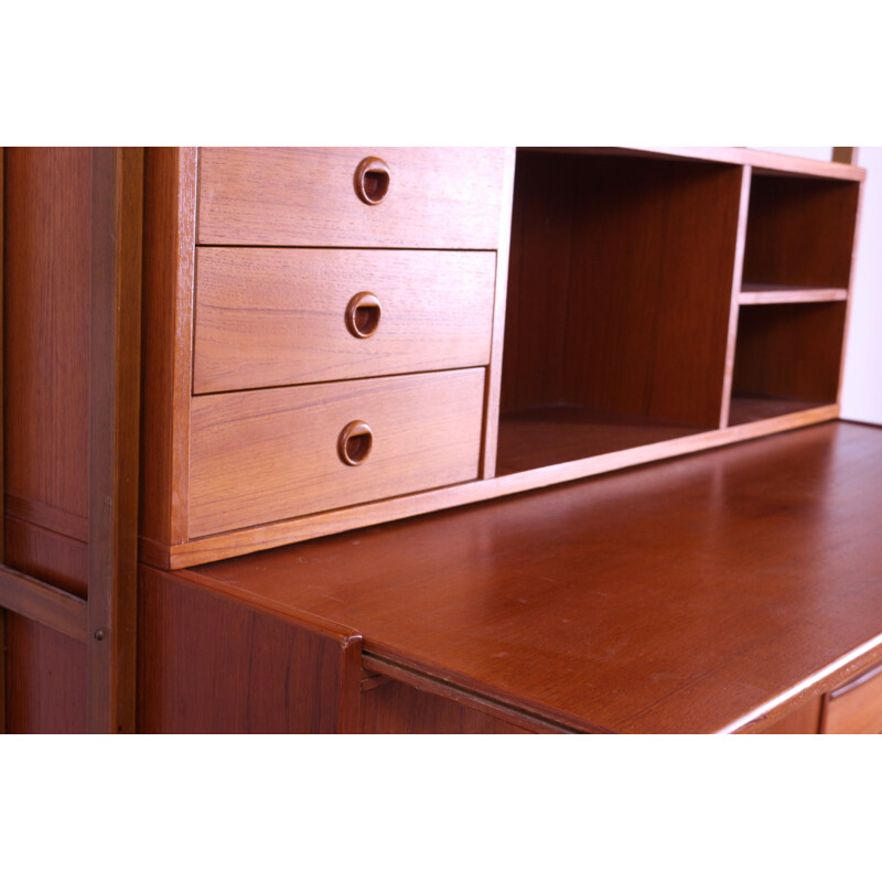 Vintage Teak Bookshelf, 1960 Sweden