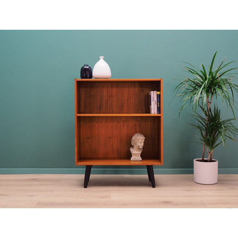 Vintage bookcase in teak, 1960-70s