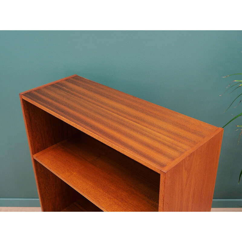 Vintage bookcase in teak, 1960-70s