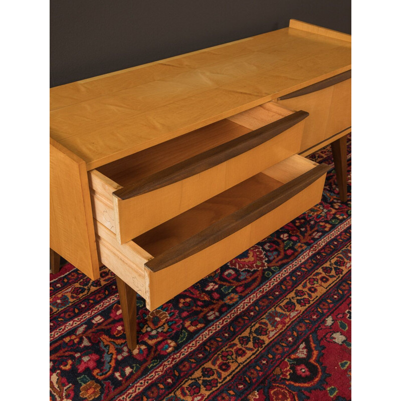 Vintage wooden chest of drawers, Germany, 1950s