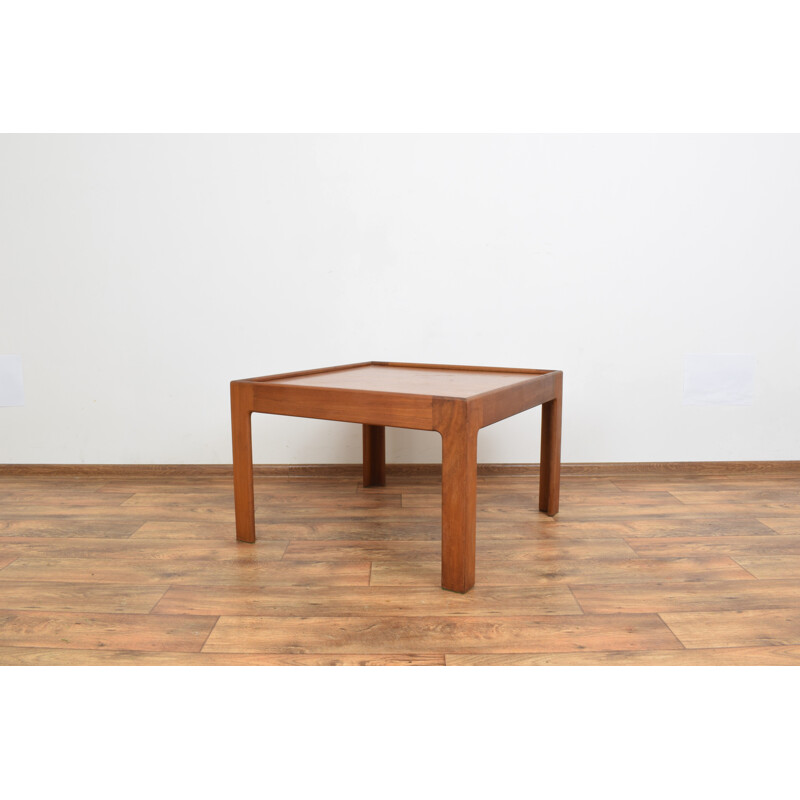 Vintage Danish teak coffee table by Illum Wikkelso