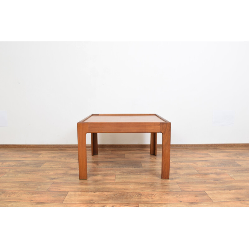 Vintage Danish teak coffee table by Illum Wikkelso