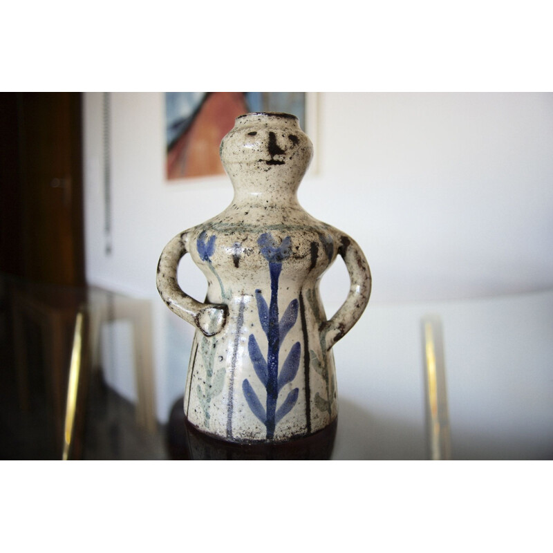 Vintage anthropomorphic ceramic by G Reynaud