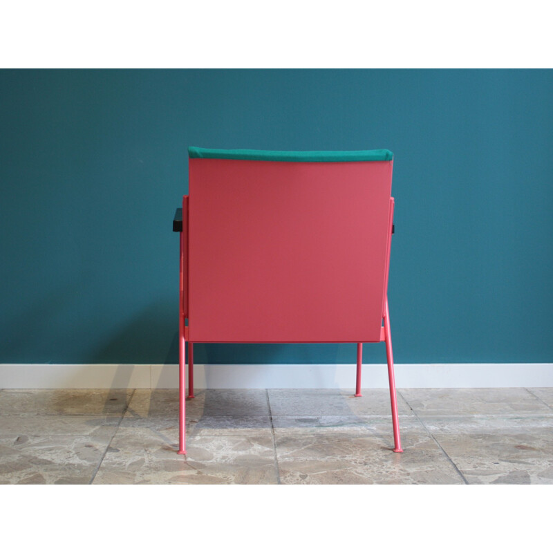 Ahrend de Cirkel "Oase" chair in fabric, steel and bakelite, Wim RIETVELD - 1975