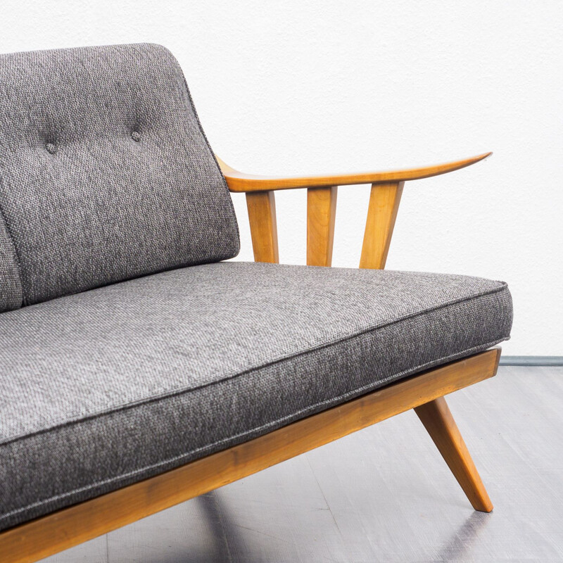 Vintage Knoll Antimott sofa, completely restored 1950