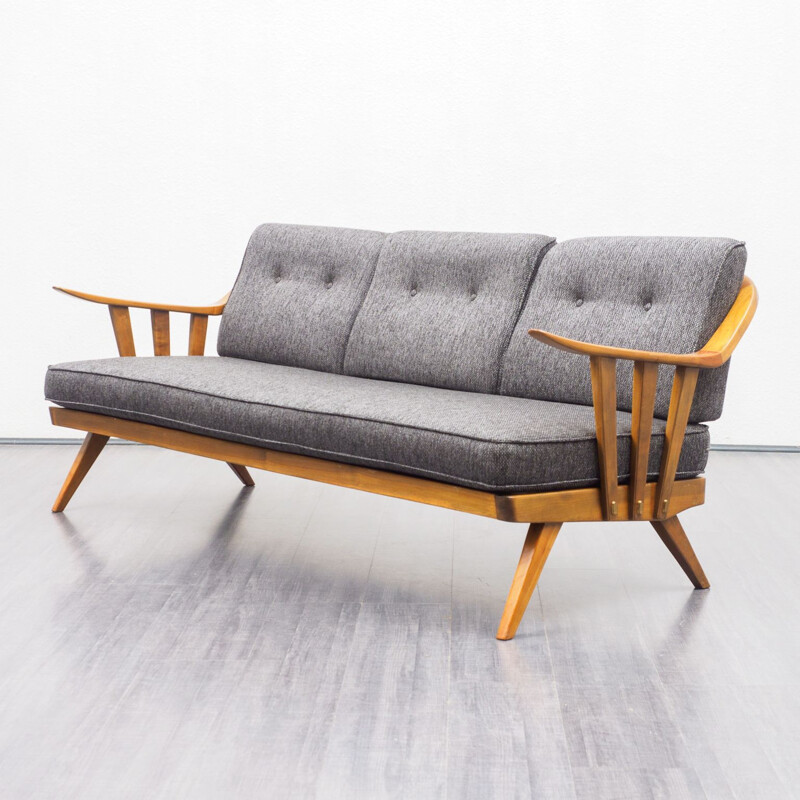 Vintage Knoll Antimott sofa, completely restored 1950