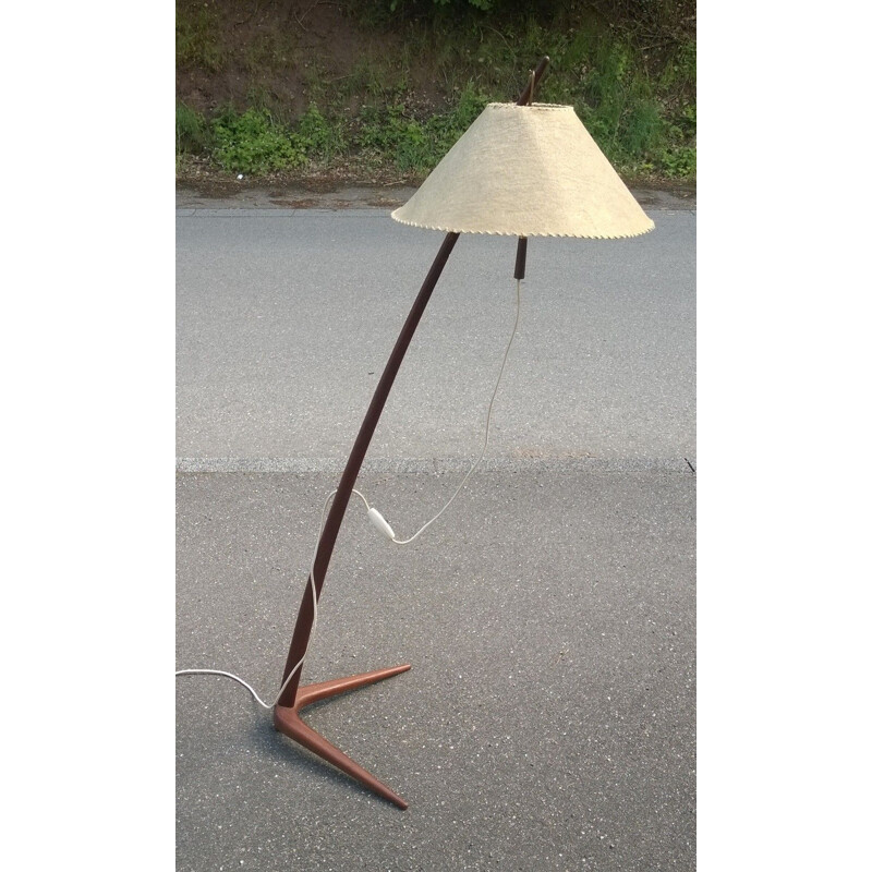 Vintage floor lamp Dornstab by J.T. Kalmar, 1950