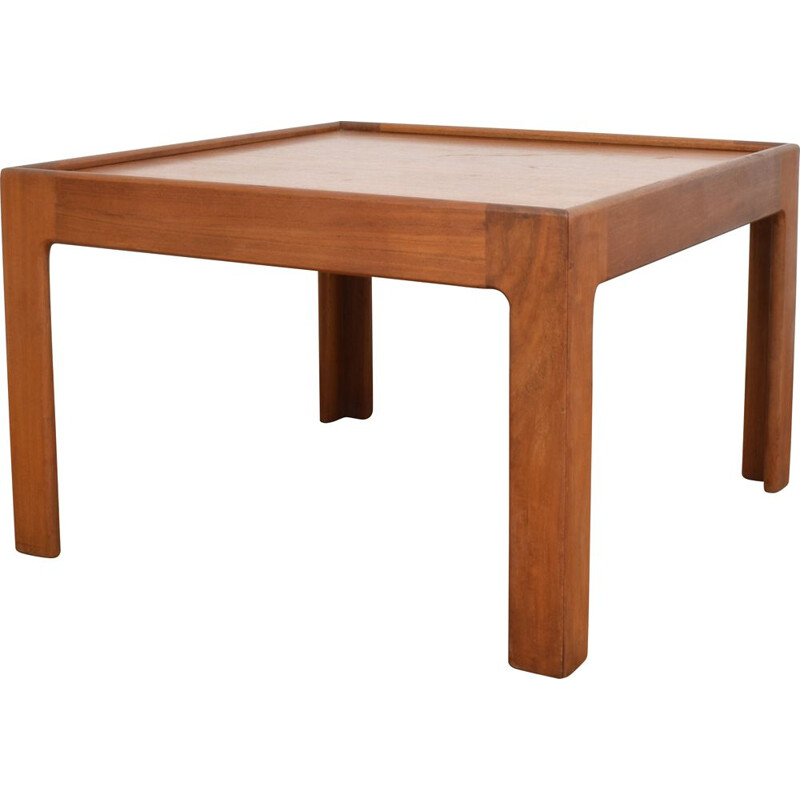 Vintage Danish teak coffee table by Illum Wikkelso