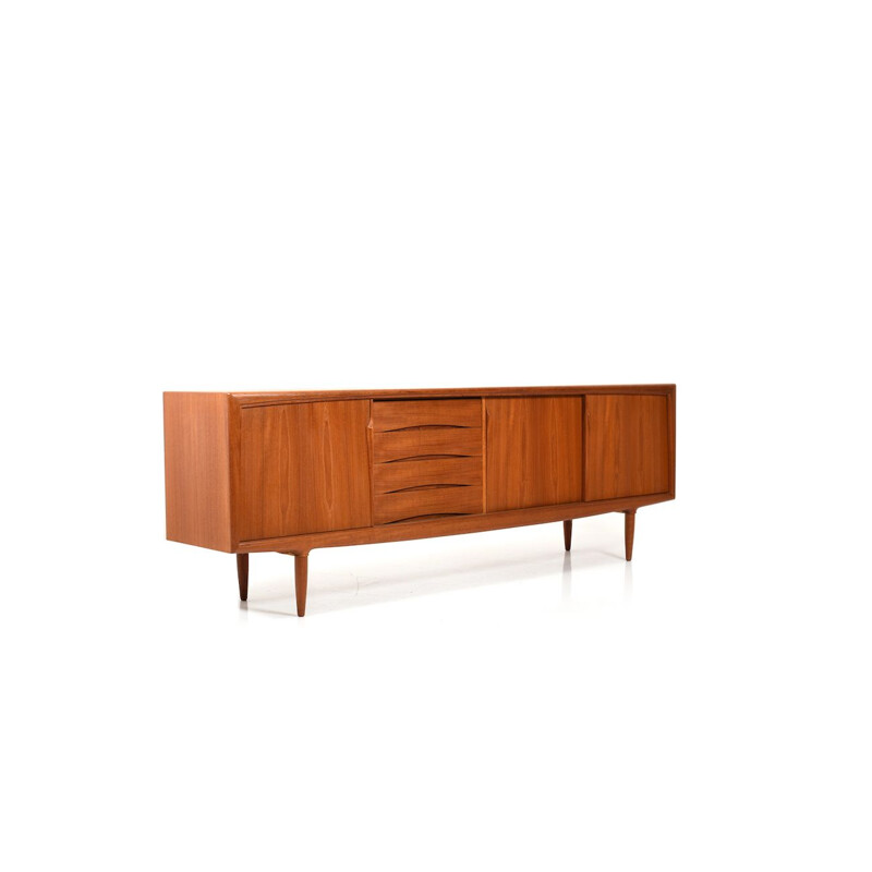 Teak vintage sideboard by Omann Jr. for ACO 1960s