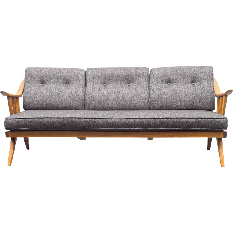 Vintage Knoll Antimott sofa, completely restored 1950