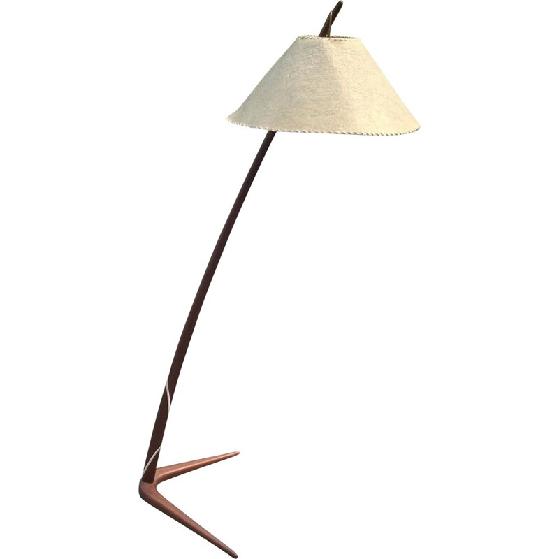 Vintage floor lamp Dornstab by J.T. Kalmar, 1950