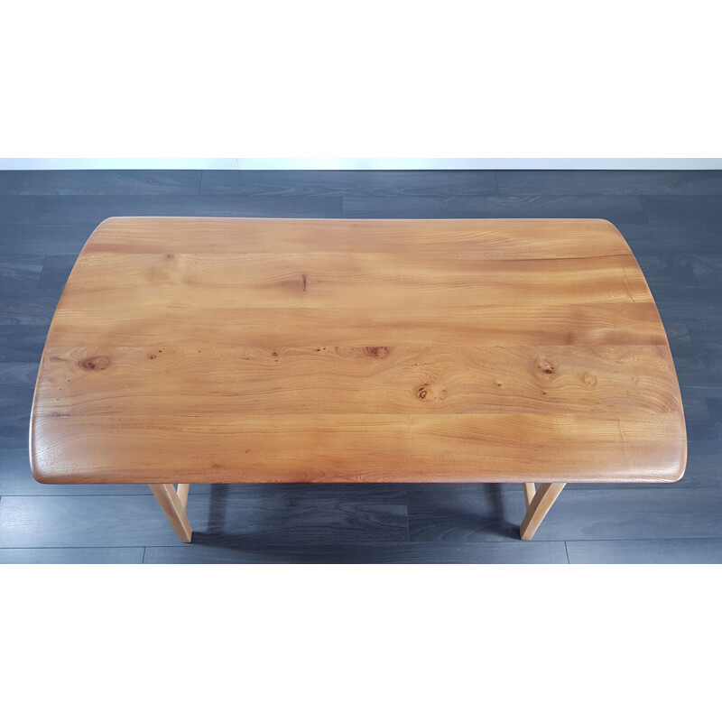 Ercol CC 41 Plank Dining Table, 1950s