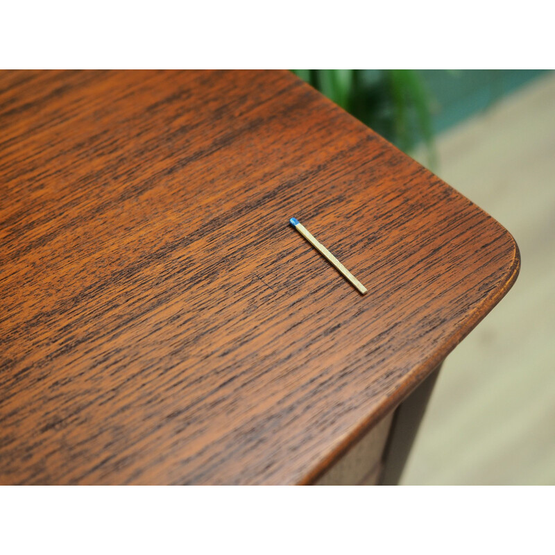 Vintage mid-century teak chest of drawers from the 60's