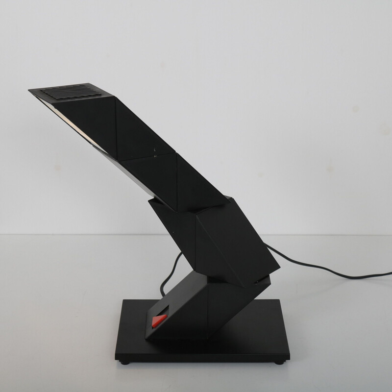 Plastic zig-zag lamp manufactured by E-Lite in the Netherlands1980s