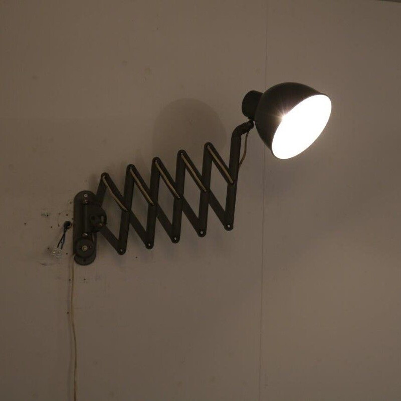 Lampe industrielle à ciseaux fabriquée en Allemagne