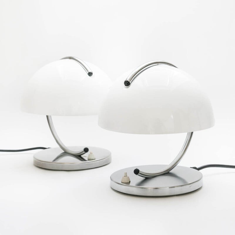 Lampe de table Vintage Space age Mushroom de Luigi Massoni pour Guzzini, 1960