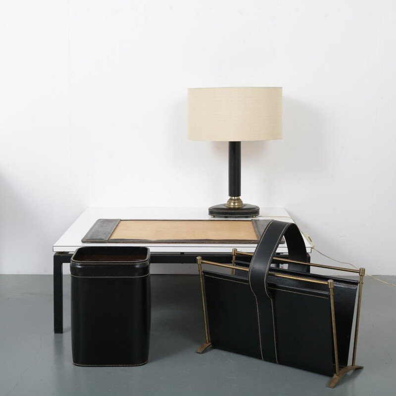 Desk lamp attributed to Jacques Adnet, France 1960