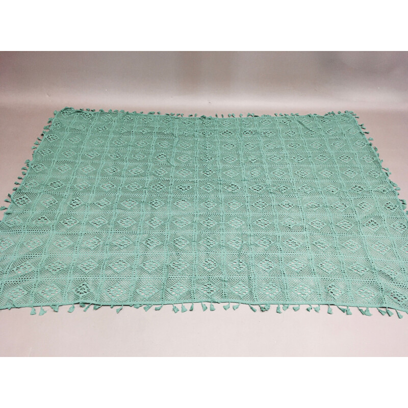 Large tablecloth fully embroidered Scandinavian Design
