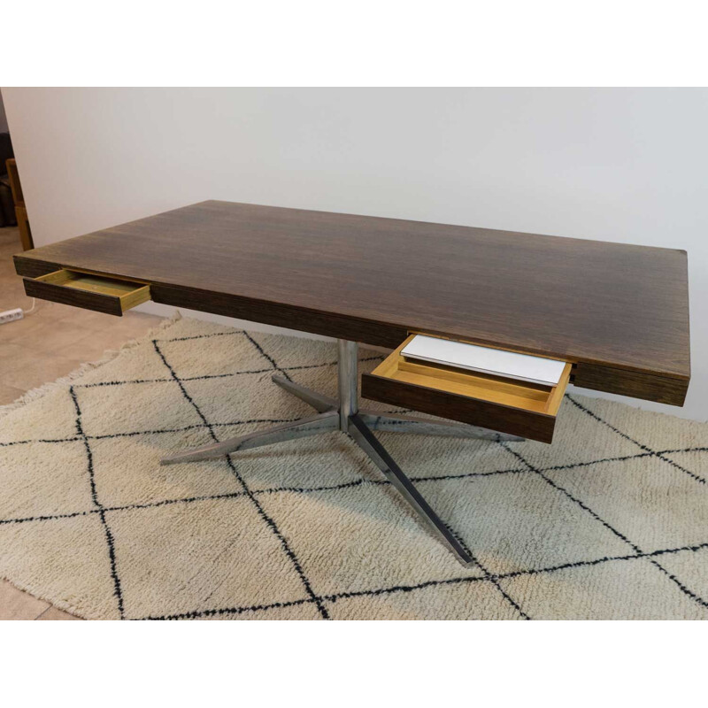 Rosewood desk Vintage by Florence Knoll for Knoll International, 1960s